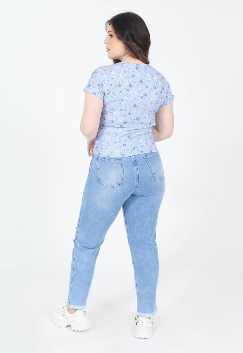 CALÇA MOM JEANS RASGOS - Image 2