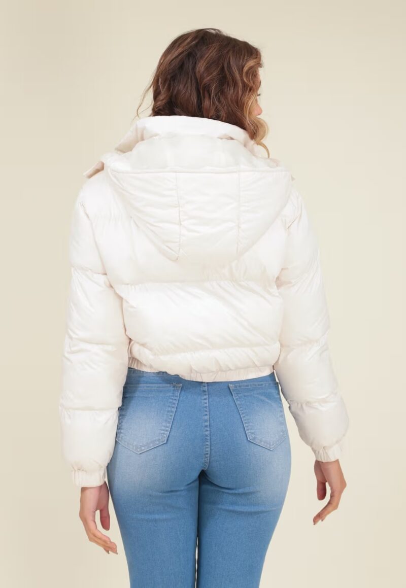 JAQUETA NYLON PUFFER MATELASSÊ - Image 4